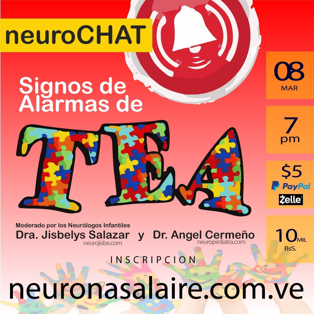 neuroCHAT Signos de alarma del TEA